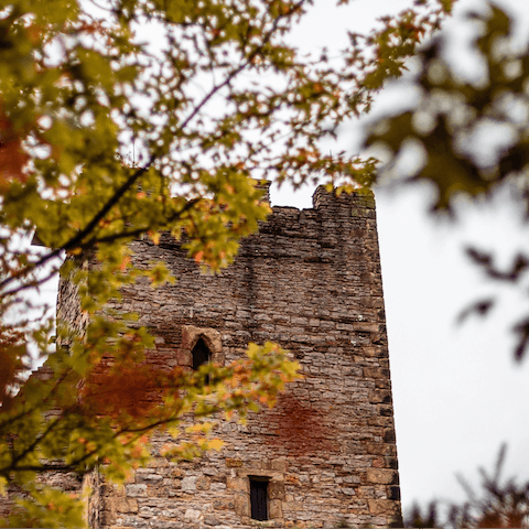 Spy Richmond Castle right outside the bedroom windows, and go on a day trip for a dose of local history