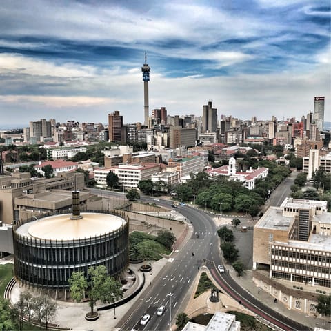 Explore Johannesburg with its fantastic range of restaurants, steak houses and cocktail bars