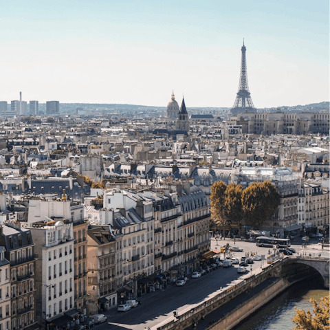 Immerse yourself in culture in one of Paris's theatres, a short stroll away