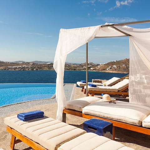 Spend lazy days by the pool soaking in the beautiful views