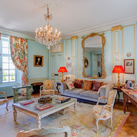 Take a turn around one of the historically significant rooms