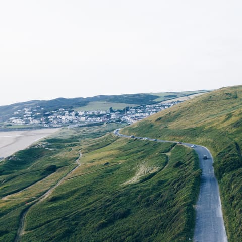 Journey through the verdant coastline of Devon, the photo opportunities are endless