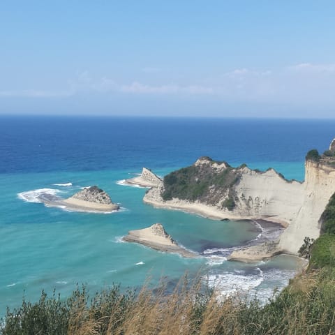 Discover the enchanting coastlines of Corfu