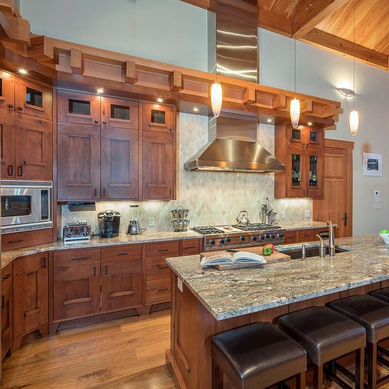 Prepare dinner for ten in the massive kitchen
