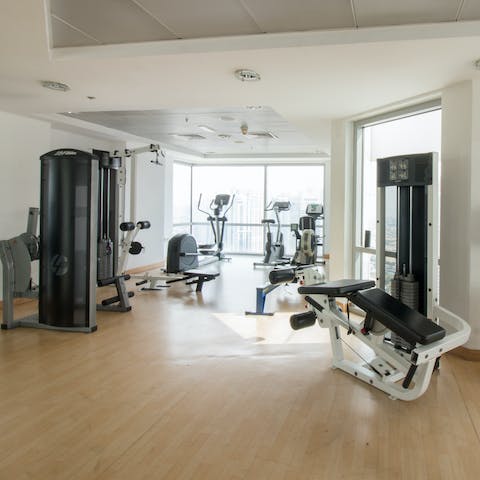Keep up your fitness regime while away in Dubai