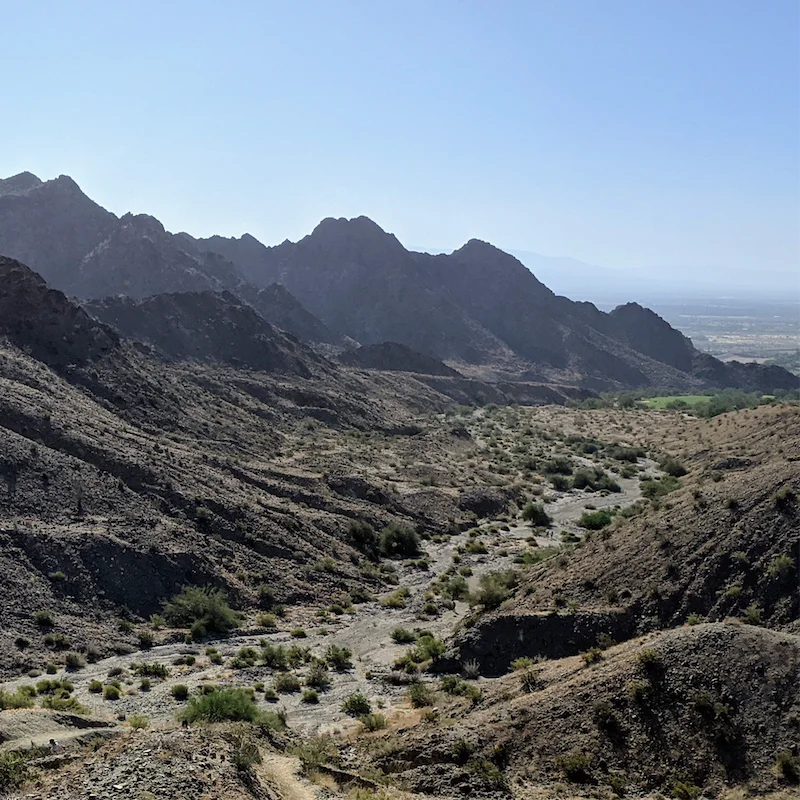 Go for an invigorating hike in the San Jacinto Mountains nearby