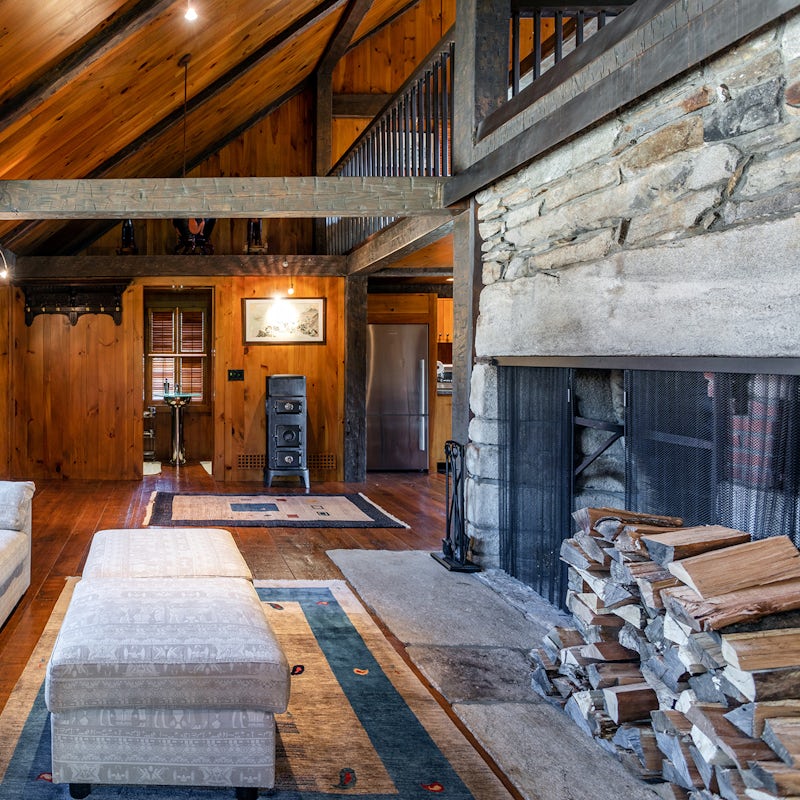 Enjoy the simple charm of this home by the fire