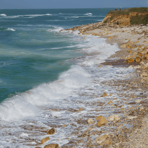 Enjoy long walks, refreshing dips and sightseeing on the shores of the island