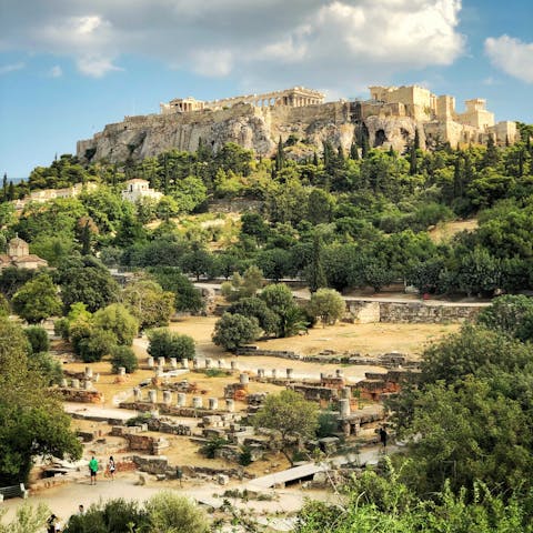 Uncover ancient myths and ruined buildings in Athens