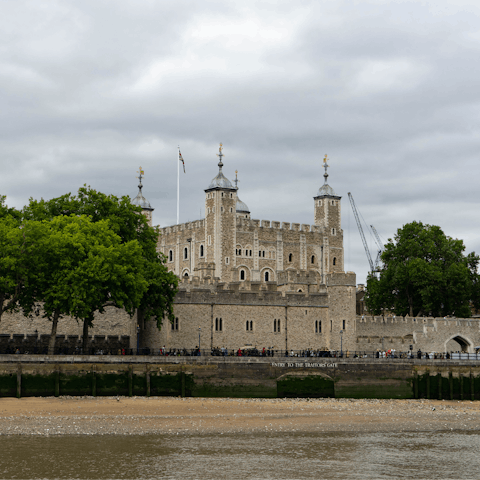 Take the tube to Tower Hill to drink in London's history