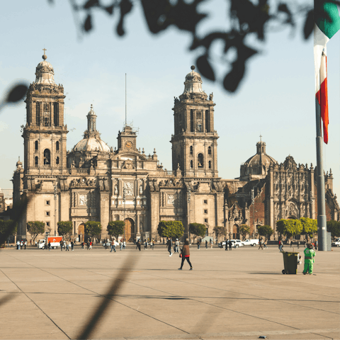 Discover iconic sights while exploring Mexico City 