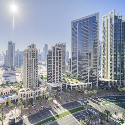 Explore Downtown Dubai – known as the city's cultural district