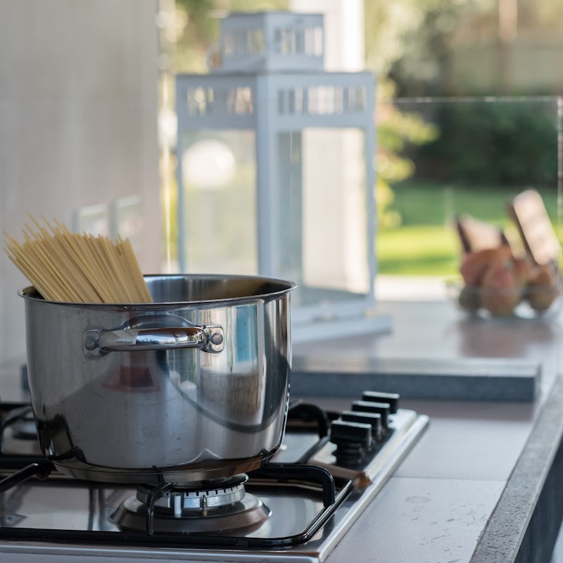 Cook up a feast under the sun with the outdoor kitchen and barbecue