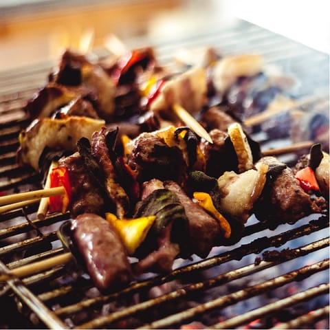 Make use of the grill for summer barbecues