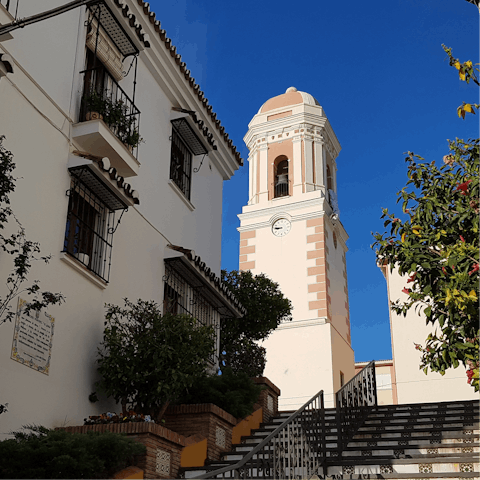 Explore the beautiful town of Estepona, a short drive away
