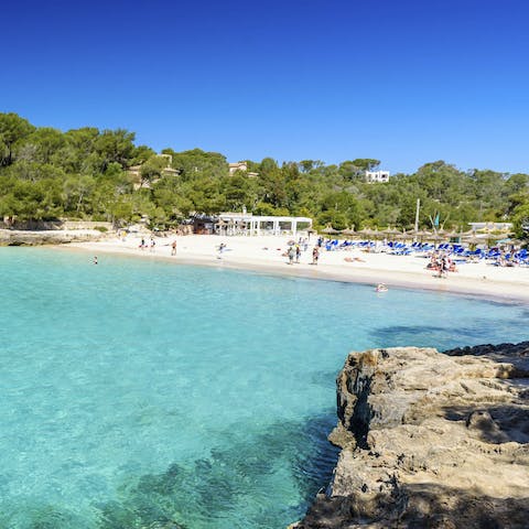 Walk down to the water's edge or explore the hidden coves along the coast