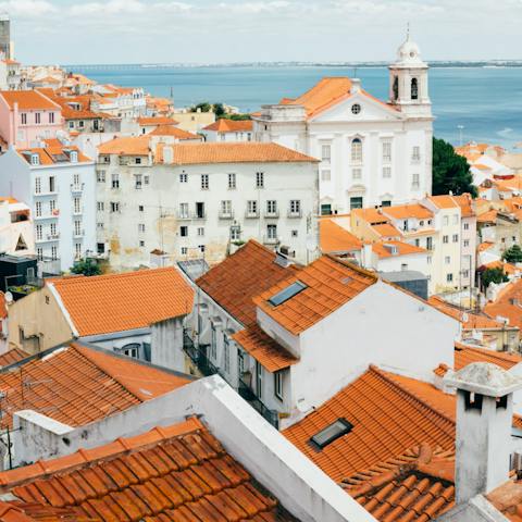 Hop on the metro and be exploring the centre of Lisbon in half an hour