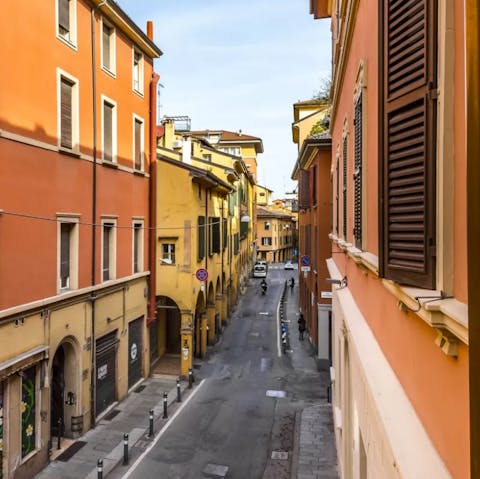Explore the charming streets that surround your home