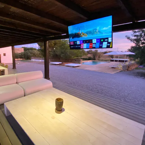 Catch a movie in your own personal outdoor cinema
