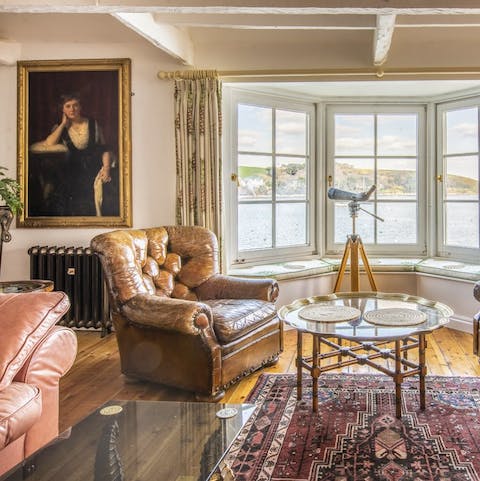 Soak up the character and sea views of this Grade II listed maritime home