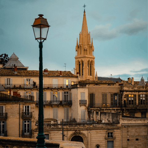 Stroll the streets of Montpellier, taking in the stunning architecture