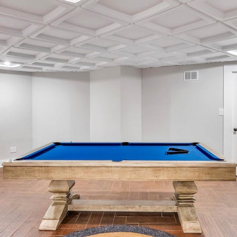 Enjoy a game of pool in the games room 