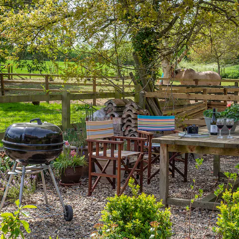 Fire up the barbecue for a grilled dinner alfresco