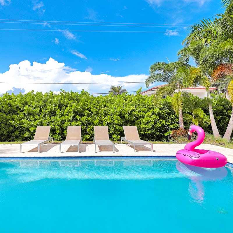 Kick back and relax by the pool