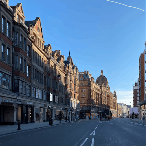 Stay in Knightsbridge, one of the world's most exclusive postcodes