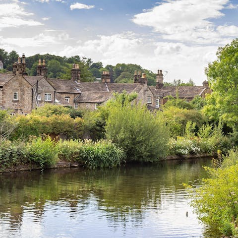 Explore the pretty market town of Bakewell on your doorstep