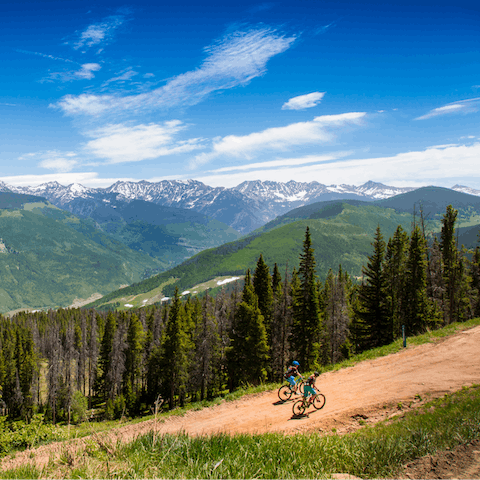 Explore Vail's stunning natural scenery