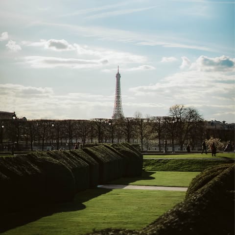 Grab a croissant and stroll to Tuileries Garden for an alfresco breakfast
