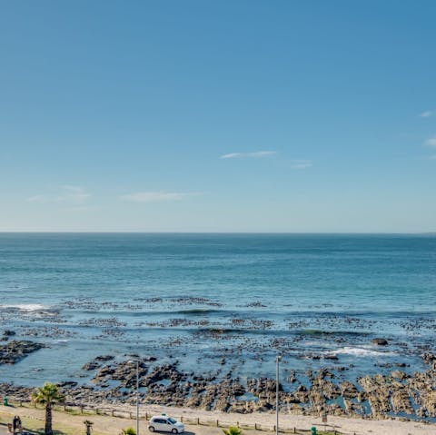 Stroll down to Mouille Point right on your doorstep