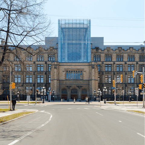 Check out the Canadian Museum of Nature right across the street