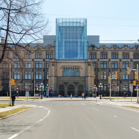 Check out the Canadian Museum of Nature right across the street