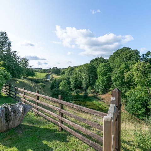 Explore Glyndwr's Way National Trail which passes within 500 metres of your home