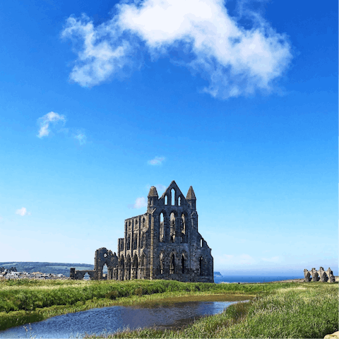 Soak up the seaside town's history with a visit to Whitby Abbey