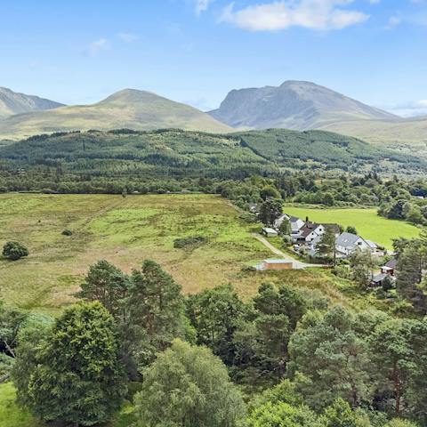 Hit the hiking trails through forests and mountains around Fort William