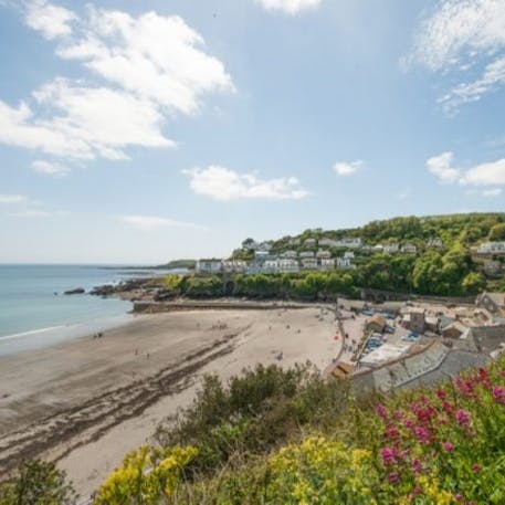 Stay in Looe, just an eight-minute walk from East Looe Beach