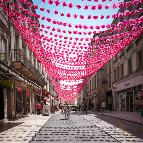 Find Périgueux at the other end of a short drive and shop until you drop