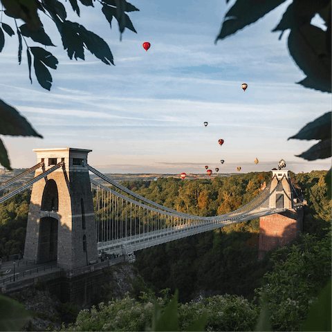 Stay within walking distance of some of Bristol's most iconic sights