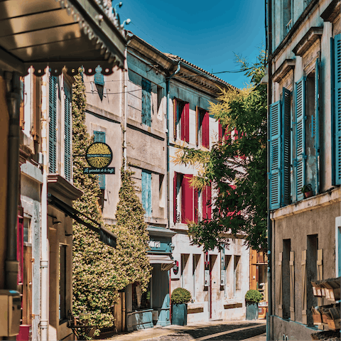 Head out and explore the charming Saint-Rémy-de-Provence