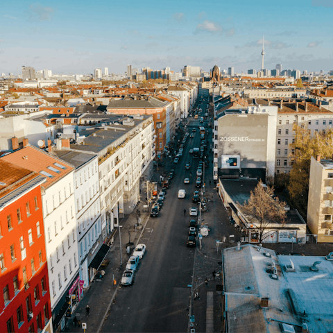 Stay in Wedding, a short subway ride from central Berlin