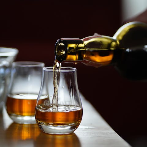 Go for a whisky tasting – you're in easy reach of the whisky regions of the Highlands and Speyside