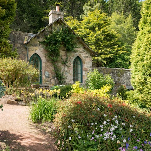 Roam the magical three acre Victorian walled garden