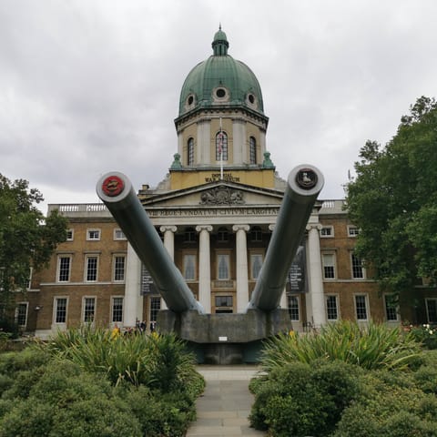 Spend an afternoon surrounded by tanks and planes at the Imperial War Museum