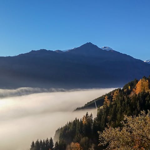 Gaze in awe at the surrounding Kitzbühel Alps