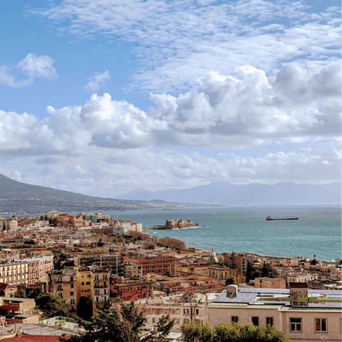 Explore the atmospheric streets of Naples, right on your doorstep