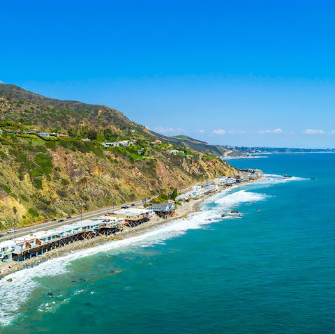 Take the Pacific Coast Highway and explore California