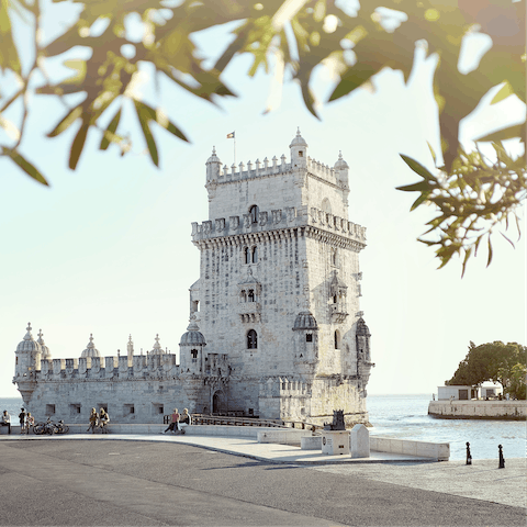 Stay in the historic Belém district, close to numerous museums and landmarks 